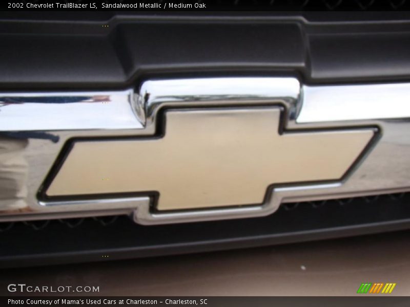 Sandalwood Metallic / Medium Oak 2002 Chevrolet TrailBlazer LS