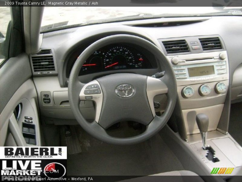 Magnetic Gray Metallic / Ash 2009 Toyota Camry LE