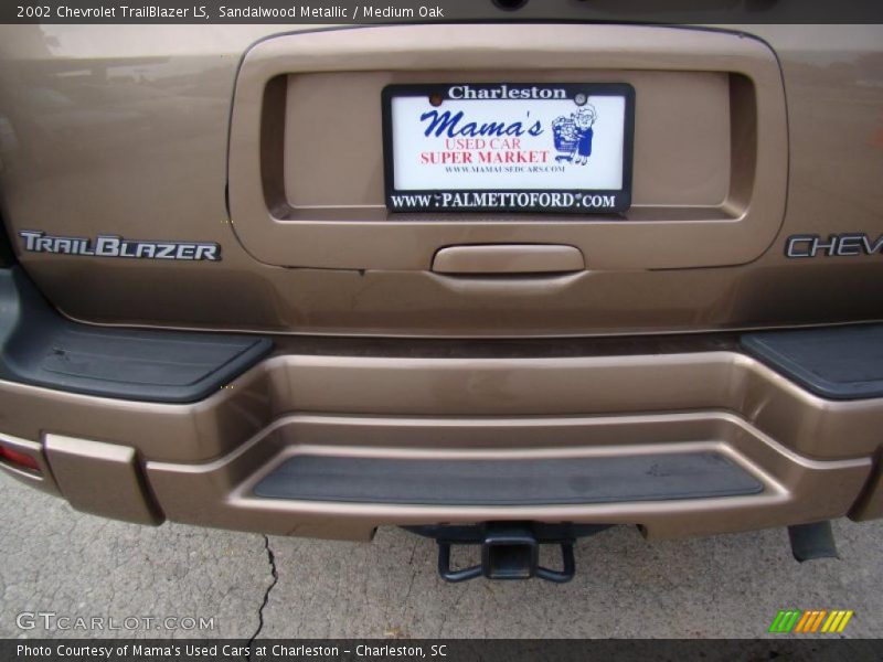 Sandalwood Metallic / Medium Oak 2002 Chevrolet TrailBlazer LS