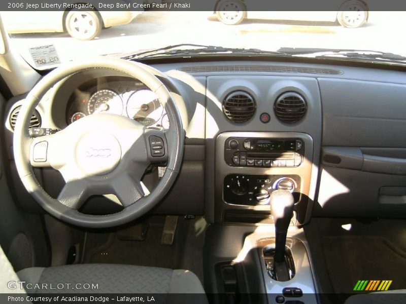 Deep Beryl Green Pearl / Khaki 2006 Jeep Liberty Renegade