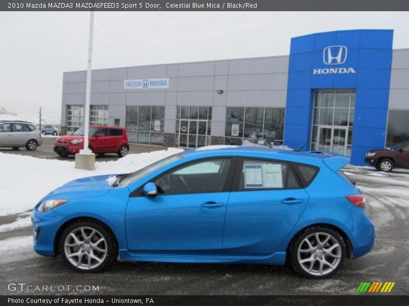  2010 MAZDA3 MAZDASPEED3 Sport 5 Door Celestial Blue Mica