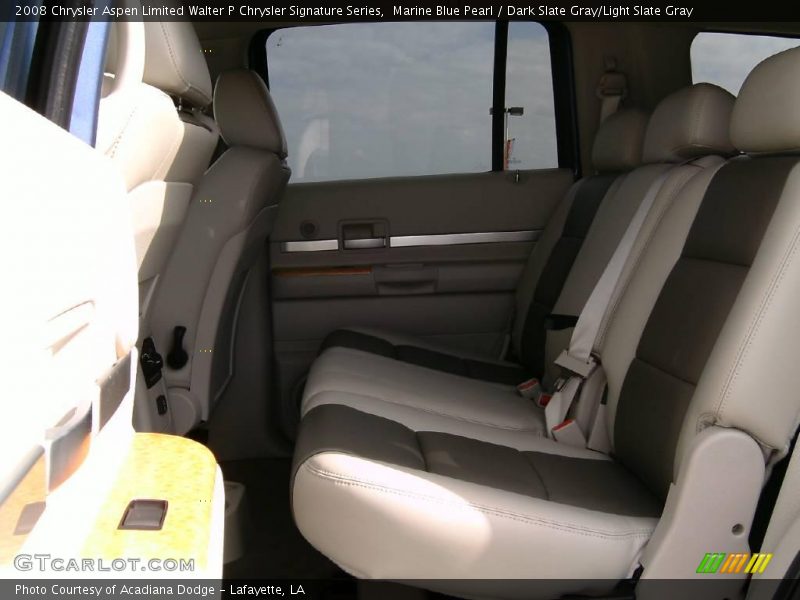 Marine Blue Pearl / Dark Slate Gray/Light Slate Gray 2008 Chrysler Aspen Limited Walter P Chrysler Signature Series
