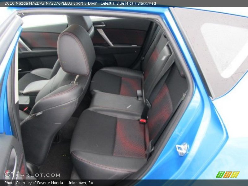  2010 MAZDA3 MAZDASPEED3 Sport 5 Door Black/Red Interior