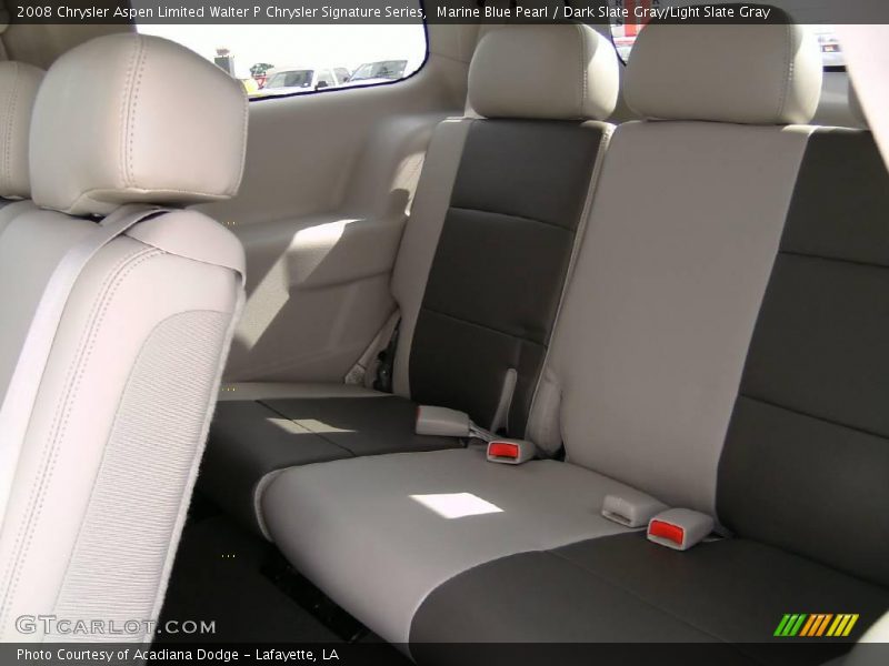 Marine Blue Pearl / Dark Slate Gray/Light Slate Gray 2008 Chrysler Aspen Limited Walter P Chrysler Signature Series