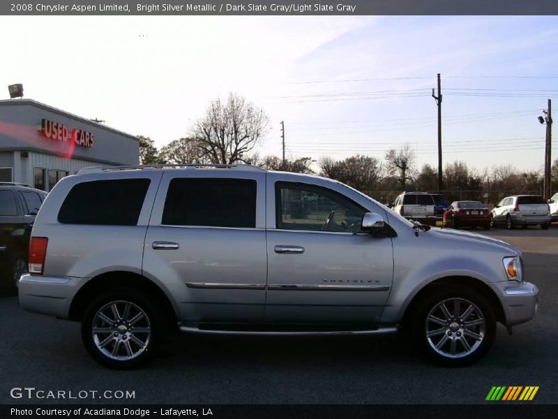 Bright Silver Metallic / Dark Slate Gray/Light Slate Gray 2008 Chrysler Aspen Limited