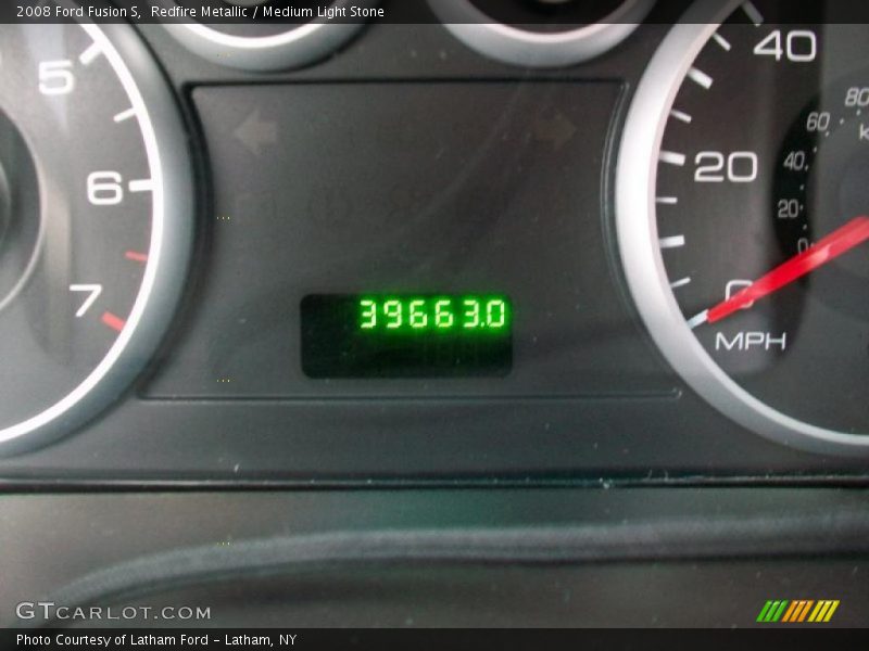Redfire Metallic / Medium Light Stone 2008 Ford Fusion S