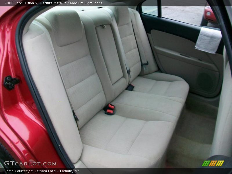 Redfire Metallic / Medium Light Stone 2008 Ford Fusion S