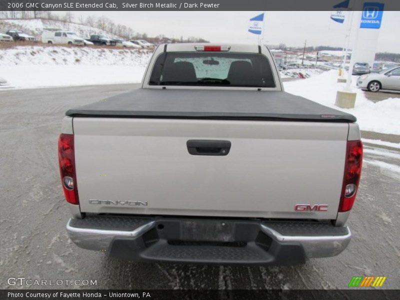 Silver Birch Metallic / Dark Pewter 2006 GMC Canyon SLE Extended Cab