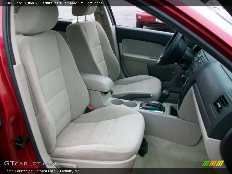 Redfire Metallic / Medium Light Stone 2008 Ford Fusion S