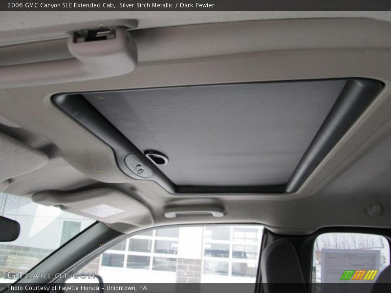 Silver Birch Metallic / Dark Pewter 2006 GMC Canyon SLE Extended Cab