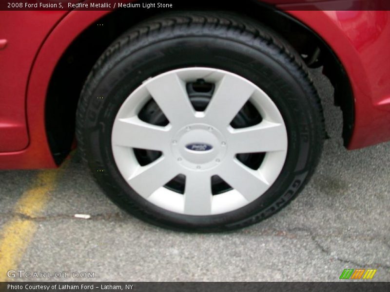 Redfire Metallic / Medium Light Stone 2008 Ford Fusion S