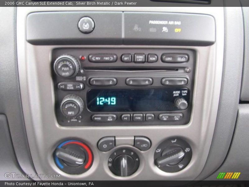 Silver Birch Metallic / Dark Pewter 2006 GMC Canyon SLE Extended Cab