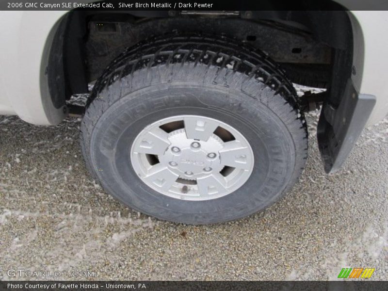 Silver Birch Metallic / Dark Pewter 2006 GMC Canyon SLE Extended Cab