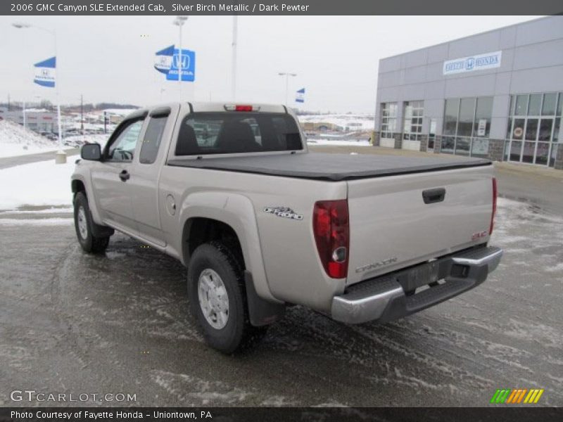 Silver Birch Metallic / Dark Pewter 2006 GMC Canyon SLE Extended Cab