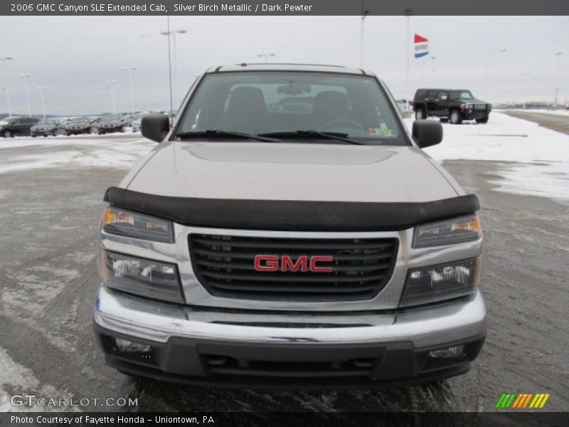 Silver Birch Metallic / Dark Pewter 2006 GMC Canyon SLE Extended Cab