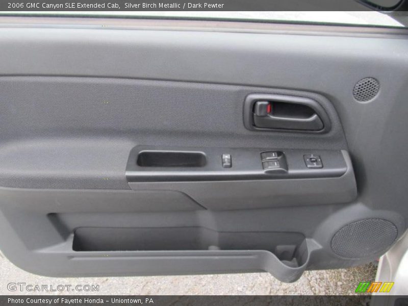 Silver Birch Metallic / Dark Pewter 2006 GMC Canyon SLE Extended Cab