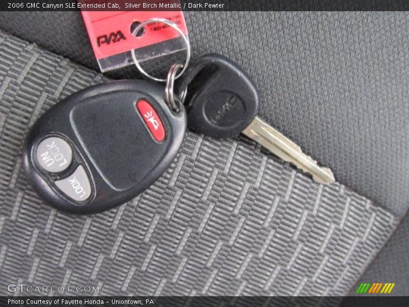 Silver Birch Metallic / Dark Pewter 2006 GMC Canyon SLE Extended Cab