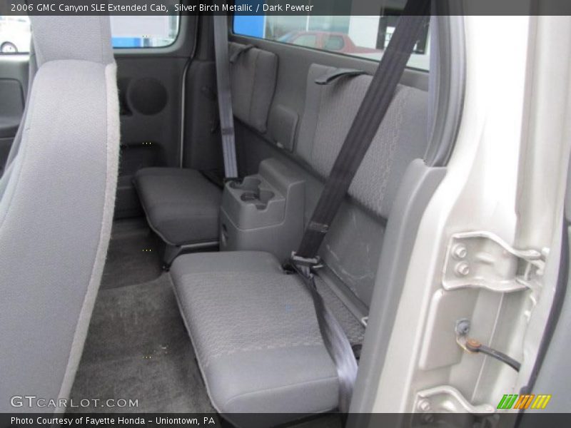  2006 Canyon SLE Extended Cab Dark Pewter Interior