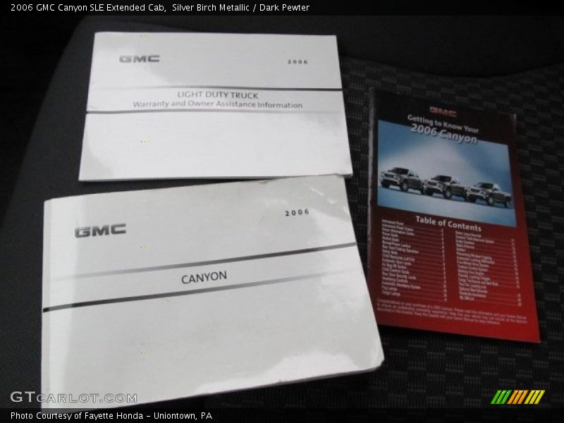 Silver Birch Metallic / Dark Pewter 2006 GMC Canyon SLE Extended Cab