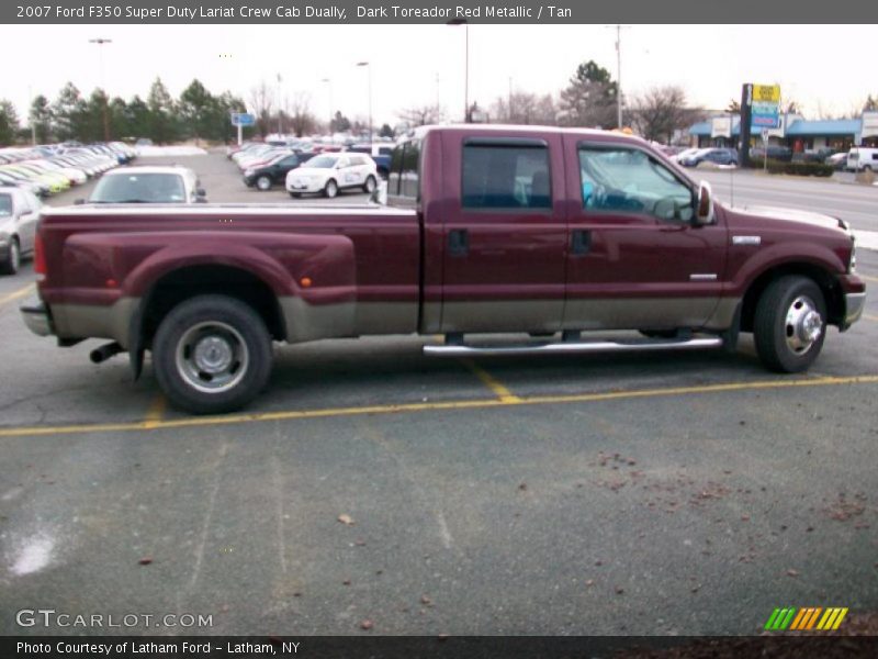  2007 F350 Super Duty Lariat Crew Cab Dually Dark Toreador Red Metallic