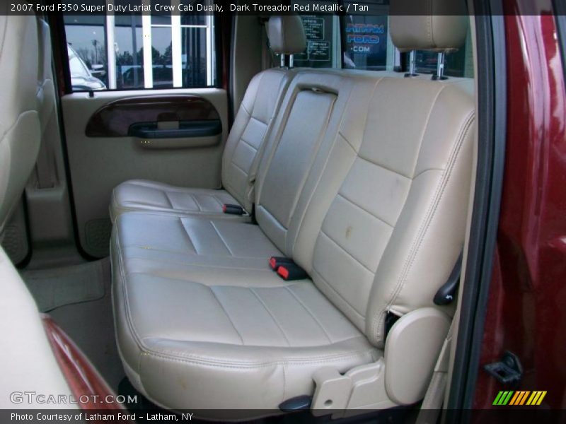  2007 F350 Super Duty Lariat Crew Cab Dually Tan Interior