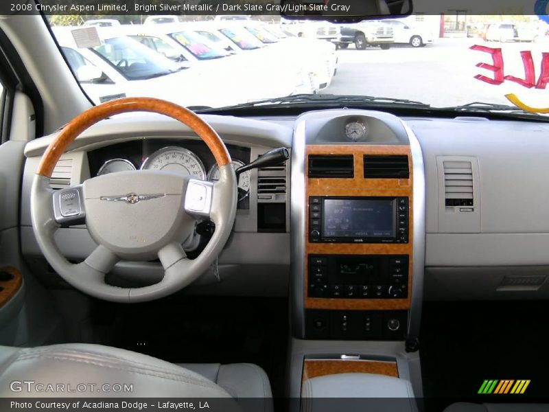 Bright Silver Metallic / Dark Slate Gray/Light Slate Gray 2008 Chrysler Aspen Limited