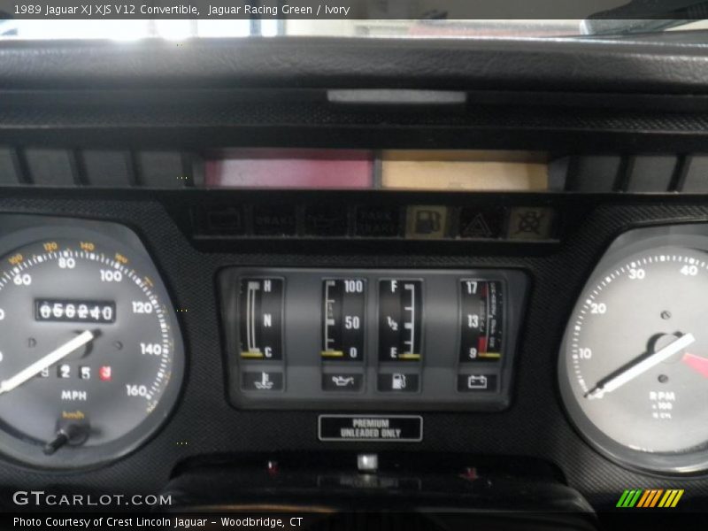 1989 XJ XJS V12 Convertible XJS V12 Convertible Gauges