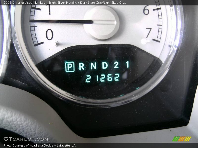 Bright Silver Metallic / Dark Slate Gray/Light Slate Gray 2008 Chrysler Aspen Limited