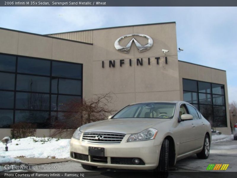 Serengeti Sand Metallic / Wheat 2006 Infiniti M 35x Sedan