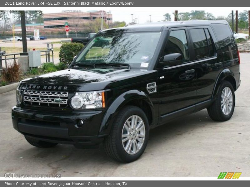 Santorini Black Metallic / Ebony/Ebony 2011 Land Rover LR4 HSE LUX