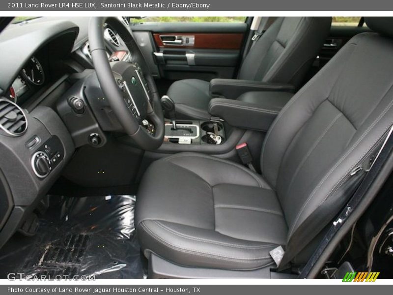 Santorini Black Metallic / Ebony/Ebony 2011 Land Rover LR4 HSE LUX