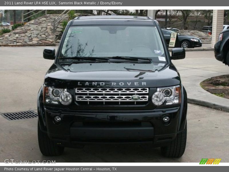 Santorini Black Metallic / Ebony/Ebony 2011 Land Rover LR4 HSE LUX