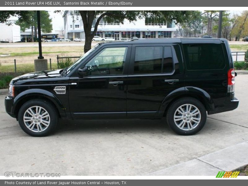 Santorini Black Metallic / Ebony/Ebony 2011 Land Rover LR4 HSE LUX