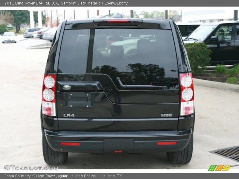 Santorini Black Metallic / Ebony/Ebony 2011 Land Rover LR4 HSE LUX