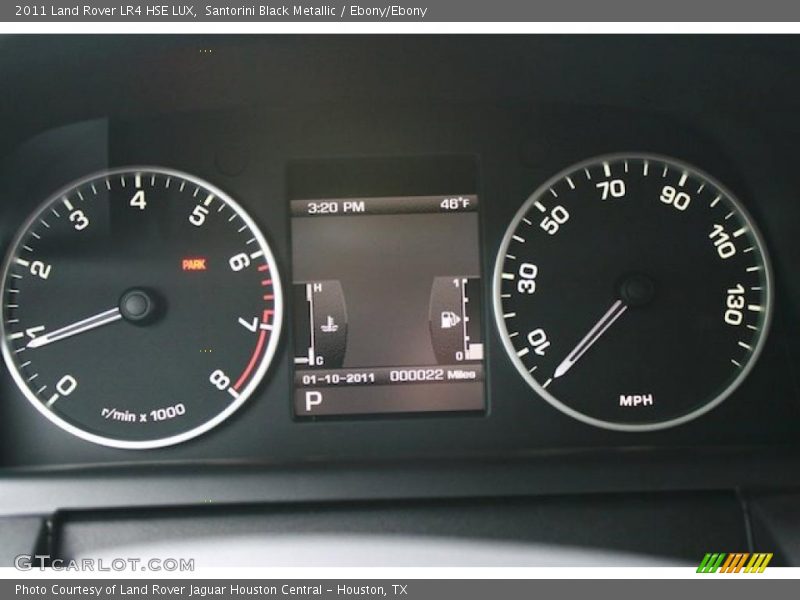 Santorini Black Metallic / Ebony/Ebony 2011 Land Rover LR4 HSE LUX
