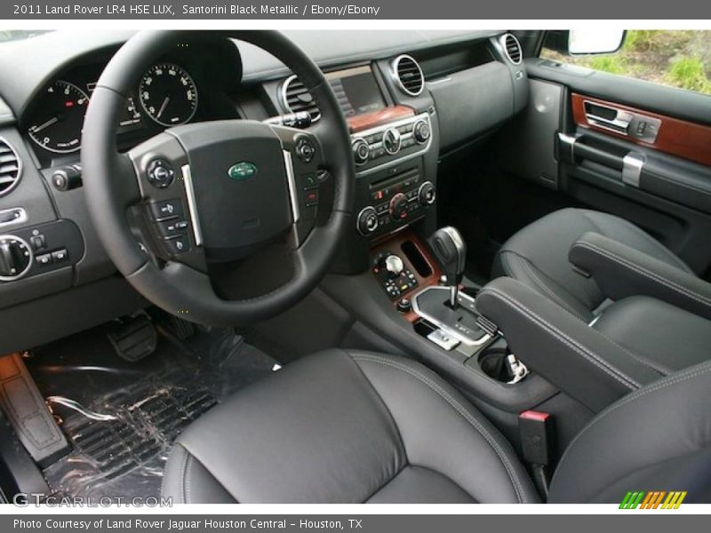 Santorini Black Metallic / Ebony/Ebony 2011 Land Rover LR4 HSE LUX
