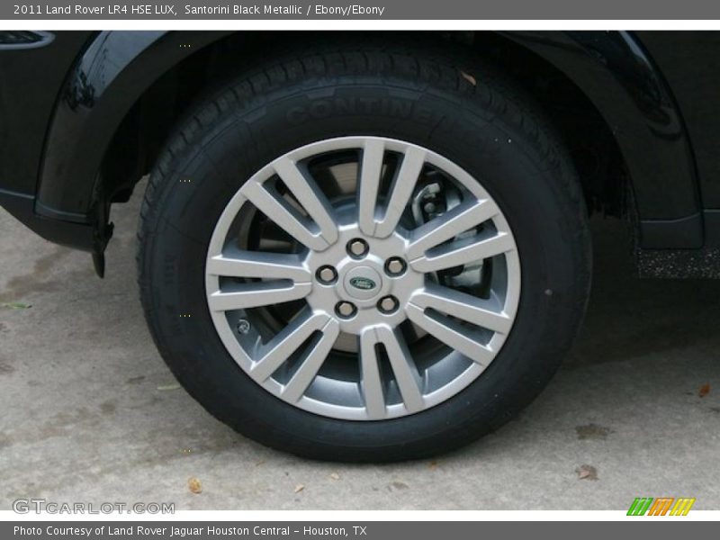 Santorini Black Metallic / Ebony/Ebony 2011 Land Rover LR4 HSE LUX