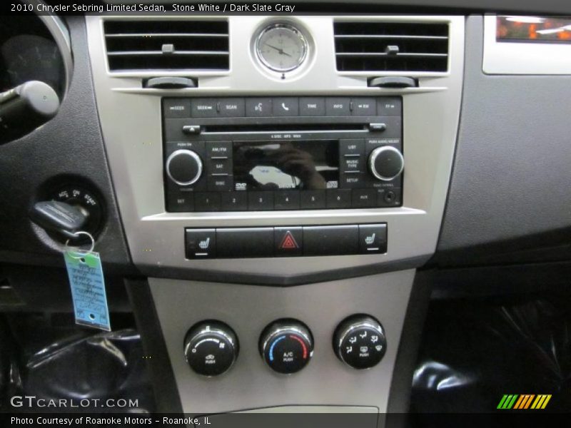 Stone White / Dark Slate Gray 2010 Chrysler Sebring Limited Sedan