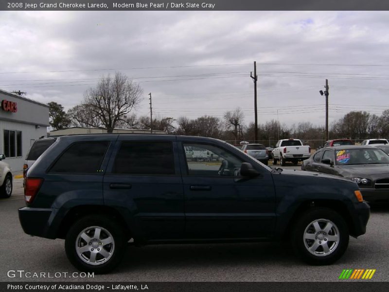 Modern Blue Pearl / Dark Slate Gray 2008 Jeep Grand Cherokee Laredo