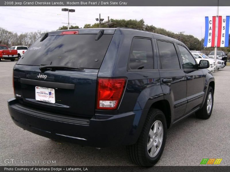 Modern Blue Pearl / Dark Slate Gray 2008 Jeep Grand Cherokee Laredo
