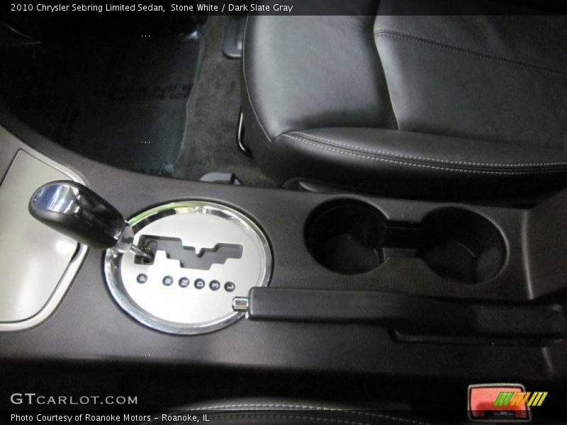 Stone White / Dark Slate Gray 2010 Chrysler Sebring Limited Sedan