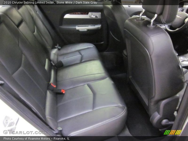 Stone White / Dark Slate Gray 2010 Chrysler Sebring Limited Sedan