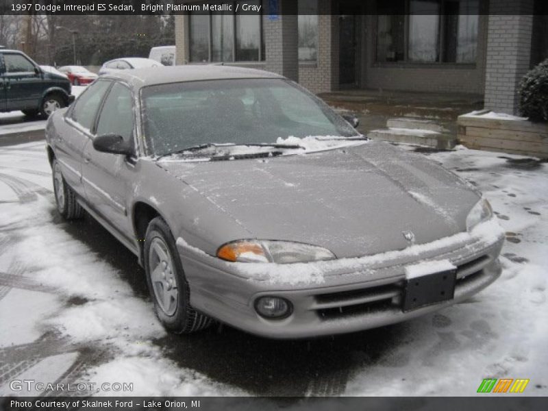 Bright Platinum Metallic / Gray 1997 Dodge Intrepid ES Sedan