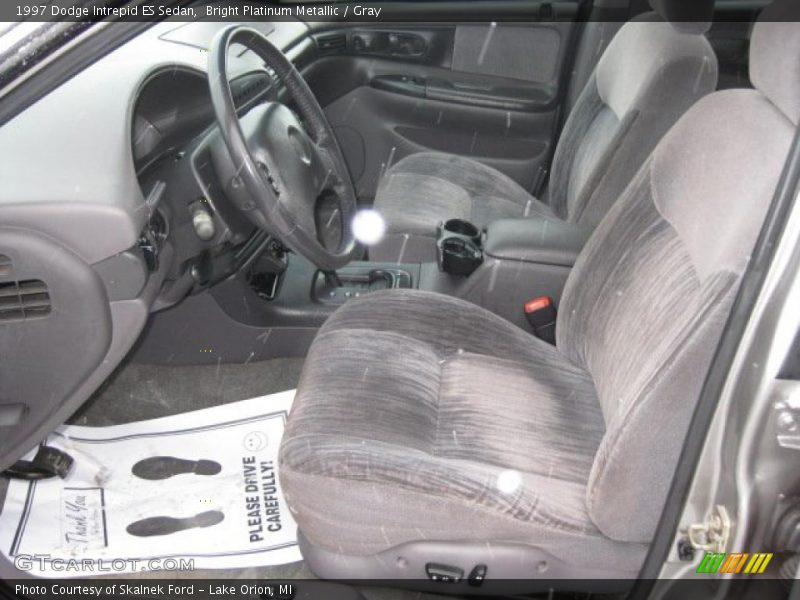 Bright Platinum Metallic / Gray 1997 Dodge Intrepid ES Sedan