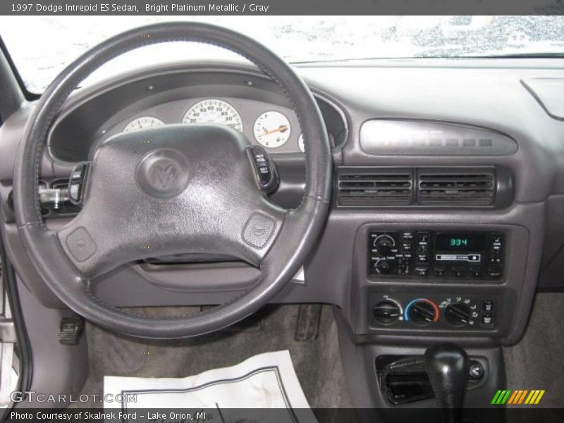 Bright Platinum Metallic / Gray 1997 Dodge Intrepid ES Sedan