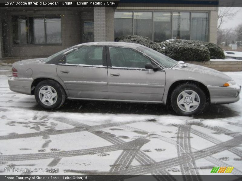 Bright Platinum Metallic / Gray 1997 Dodge Intrepid ES Sedan