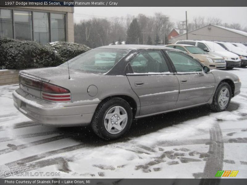 Bright Platinum Metallic / Gray 1997 Dodge Intrepid ES Sedan