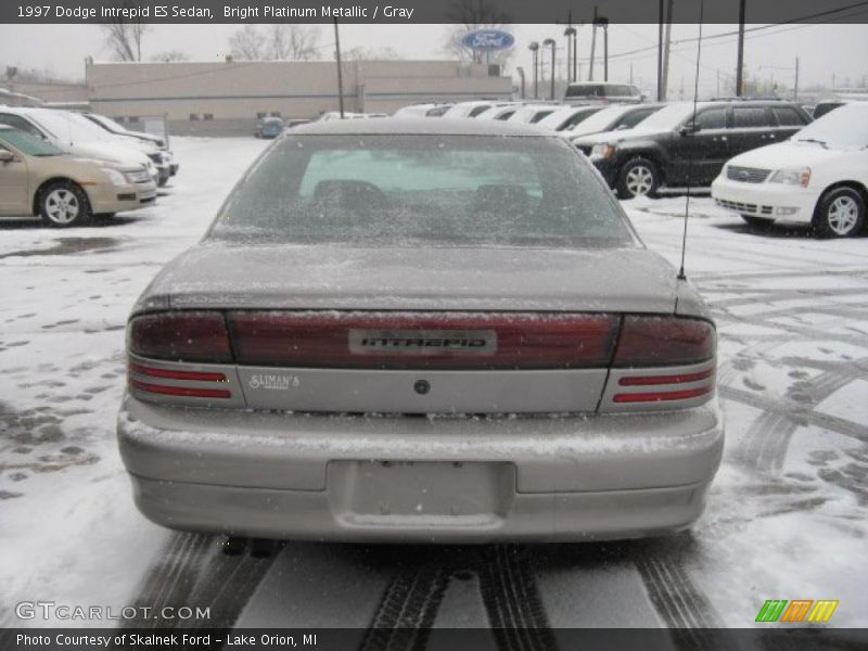 Bright Platinum Metallic / Gray 1997 Dodge Intrepid ES Sedan