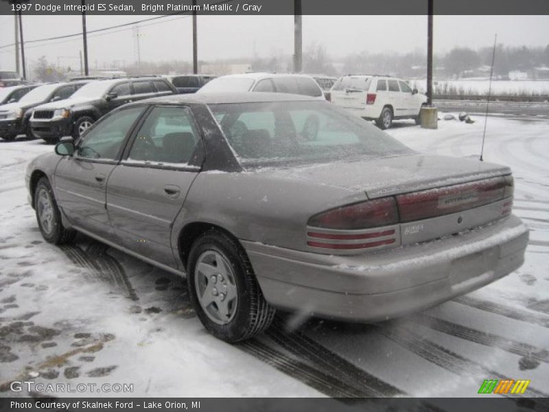 Bright Platinum Metallic / Gray 1997 Dodge Intrepid ES Sedan