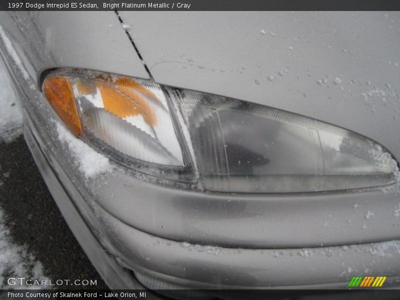 Bright Platinum Metallic / Gray 1997 Dodge Intrepid ES Sedan